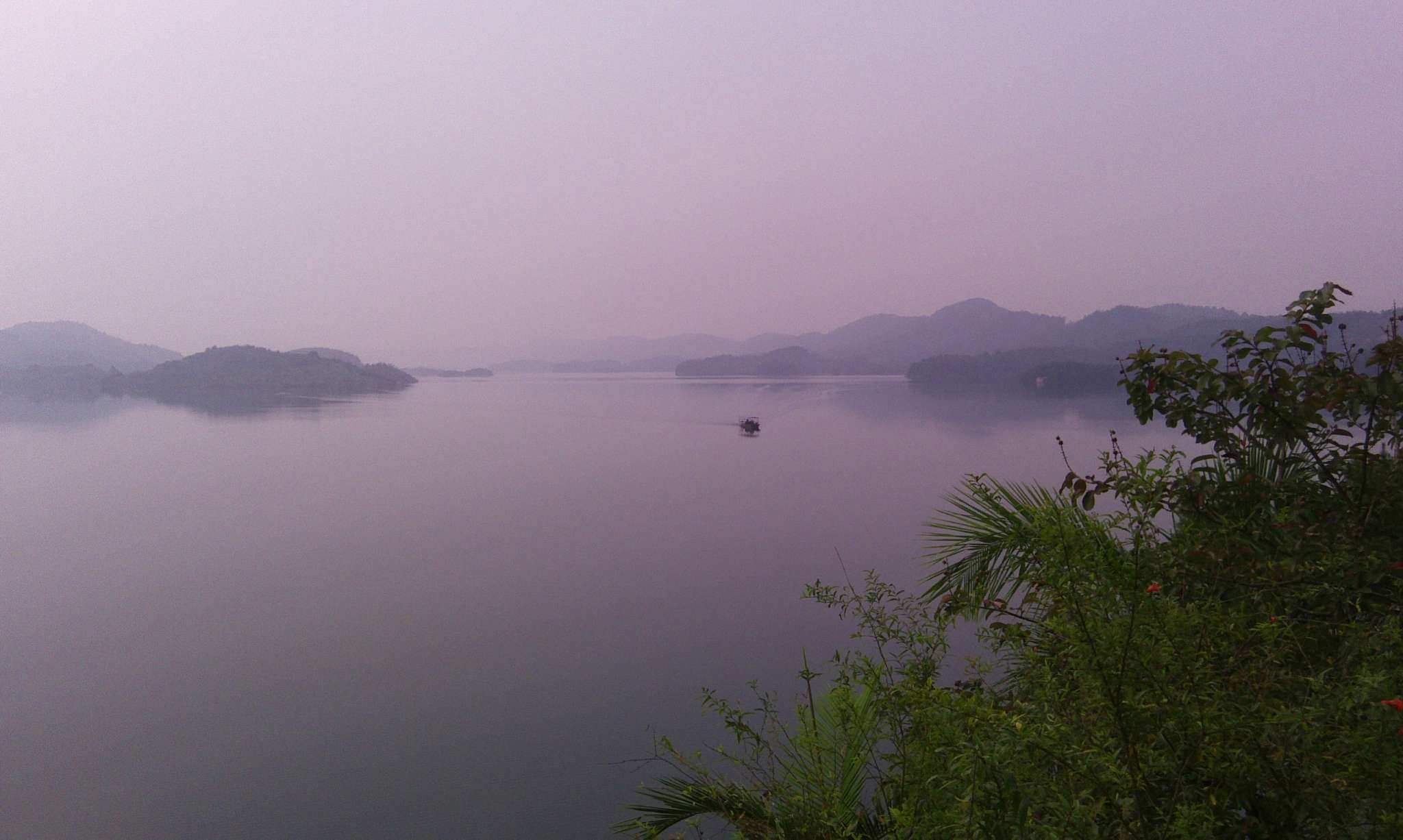 后勤基地风景湖